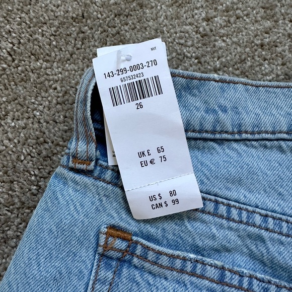 Abercrombie & Fitch Denim Midi Split High Waist Skirt - Picture 5 of 5